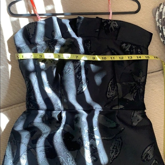 MoNique Lhuillier size 2 ELEGANT BLACK holiday DRESS - Picture 9 of 14